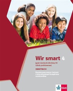 Obrazek Wir Smart 4 klasa 7 Język niemiecki Rozszerzony zeszyt ćwiczeń z interaktywnym kompletem uczniowskim