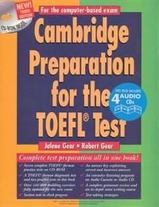 Bild von Cambridge Preparation for the TOEFLÂ® Test Book/CD-ROM/audio CD