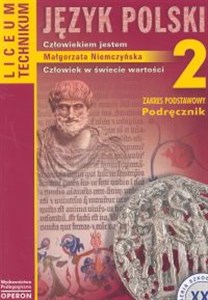 Obrazek Język polski 2 Podręcznik Człowiekiem jestem Człowiek w świecie wartości Zakres podstawowy Liceum, technikum