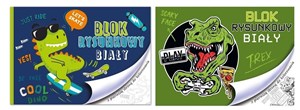 Obrazek Blok rysunkowy A4/20K biały chłopiec