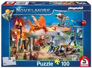 Bild von Puzzle 100 Playmobil Novelmore