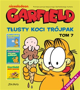 Obrazek Garfield. Tłusty koci trójpak. Tom 7