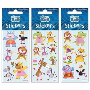 Bild von Naklejki Sticker BOO silver zwierzaki