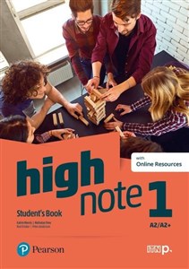 Obrazek High Note 1 SB A2/A2+ + Online Resources PEARSON