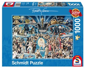 Obrazek Puzzle 1000 Renato Casaro Hollywood