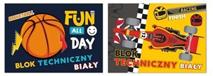 Obrazek Blok techniczny A4/10K biały