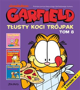 Obrazek Garfield. Tłusty koci trójpak. Tom 8