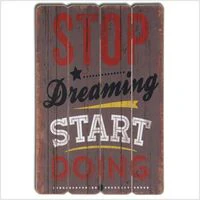 Bild von Dekoracja ścienna Stop dreaming start doing