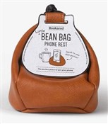 Pokaż szczegóły dla Bookaroo Bean Bag Pufa pod smartfon - brązowa Książka : Bookaroo B...