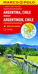 Obrazek Argentyna Chile Urugwaj 1:4 000 000