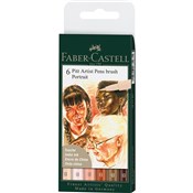 Zeige Details für Pisaki Pitt Artist Pen B Portrait  Faber-Castell 6 kolorów Pisaki Pit... -  fremdsprachige bücher polnisch