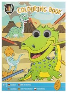 Bild von Kolorowanka ruchome oczy. Dino