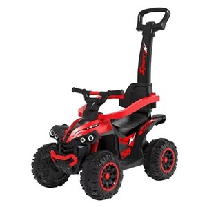 Bild von Jeździk Mega dziecięcy z rączką czerwony