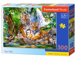 Bild von Puzzle 300 Tiger Falls