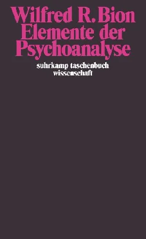 Obrazek BION, W: ELEMENTE DER PSYCHOANALYSE