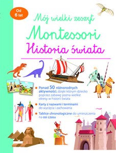 Bild von Mój wielki zeszyt Montessori. Historia świata