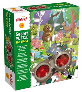 Bild von Ludatica Secret Puzzle The Wood