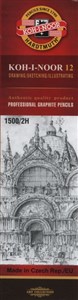 Obrazek Ołówek grafitowy 1500/2H  12 sztuk