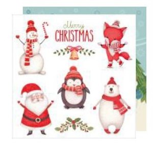 Bild von Serwetki 33/3/20 Świąteczne przyjęcie