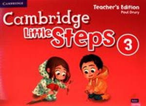 Bild von Cambridge Little Steps 3 Teacher's Edition American English