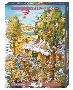 Obrazek Puzzle 1000 Raj w lecie
