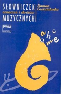 Obrazek Słowniczek oznaczeń i skrótów muzycznych