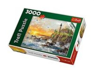 Bild von Puzzle Zachód nad skalistym wybrzeżem 3000