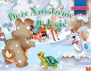 Obrazek Boże Narodzenie w lesie Rozkładanki