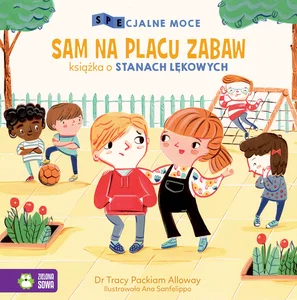 Obrazek SPEcjalne moce Sam na placu zabaw Książka o stanach lękowych