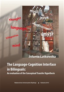 Bild von The Language-Cognition Interface in Bilinguals