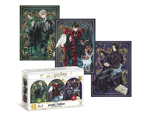 Bild von Puzzle 3w1 Harry Potter Wizard dynasty