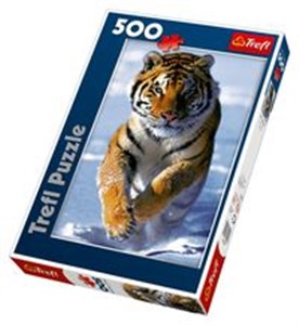 Obrazek Puzzle Śnieżny tygrys 500