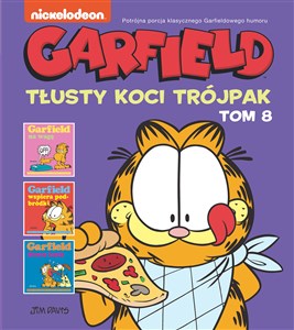 Obrazek Garfield Tłusty koci trójpak Tom 8