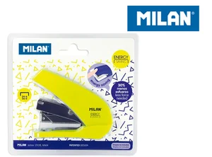 Obrazek Zszywacz MILAN 9 cm ENERGY SAVING żółty 191071Y