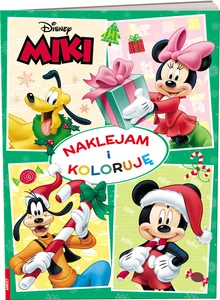 Obrazek MIKI. Naklejam i Koloruję