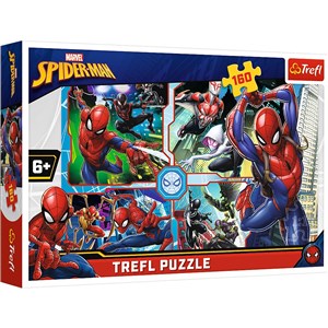 Obrazek Puzzle 160 Spider-Man na ratunek