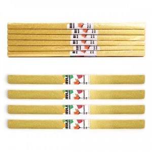 Bild von Bibuła marszczona metalizowana złota (6szt)