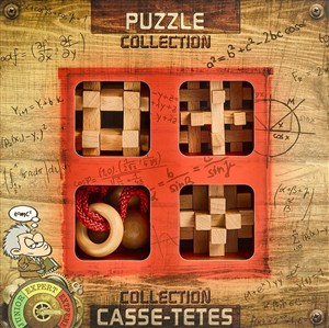 Bild von Łamigłówki drewniane Extreme 4 szt.