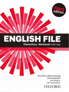 Obrazek English File 3E Elementary Workbook with Key