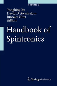 Bild von HANDBOOK OF SPINTRONICS