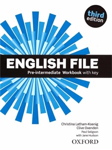 Obrazek English File Pre-Intermediate Workbook with key