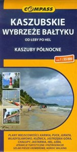 Bild von Kaszubskie Wybrzeże Bałtyku mapa turystyczna 1:55 000 Kaszuby Północne. Od Łeby po Hel.