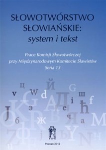 Bild von Słowotwórstwo słowiańskie: system i tekst