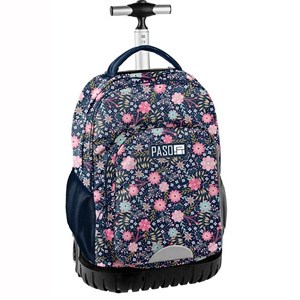 Bild von Plecak na kółkach w kwiatki