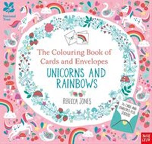 Bild von National Trust: The Colouring Book of Cards and Envelopes - Unicorns and Rainbows