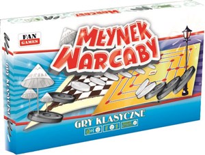 Obrazek Gra 2w1 warcaby młynek