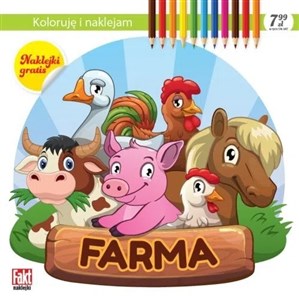 Obrazek Koloruję i naklejam. Farma