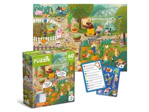 Obrazek Wimmelpuzzle 60 Summer in the village