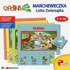 Obrazek Carotina Lotto Zwierzątka 3-6 lat