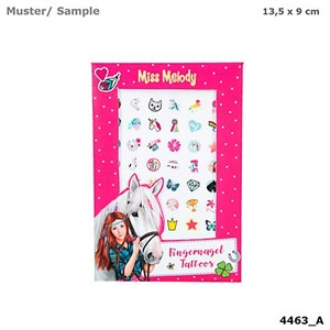 Obrazek Naklejki na paznokcie miss melody 4463a